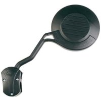 BLACK FOLDING ADAPTABLE LEFT MIRROR FOR ENDURO AND QUAD