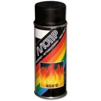Black Heat Resistant Lacquer - spray 400ml MOTIP
