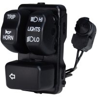 Black Left Handlebar Control Module