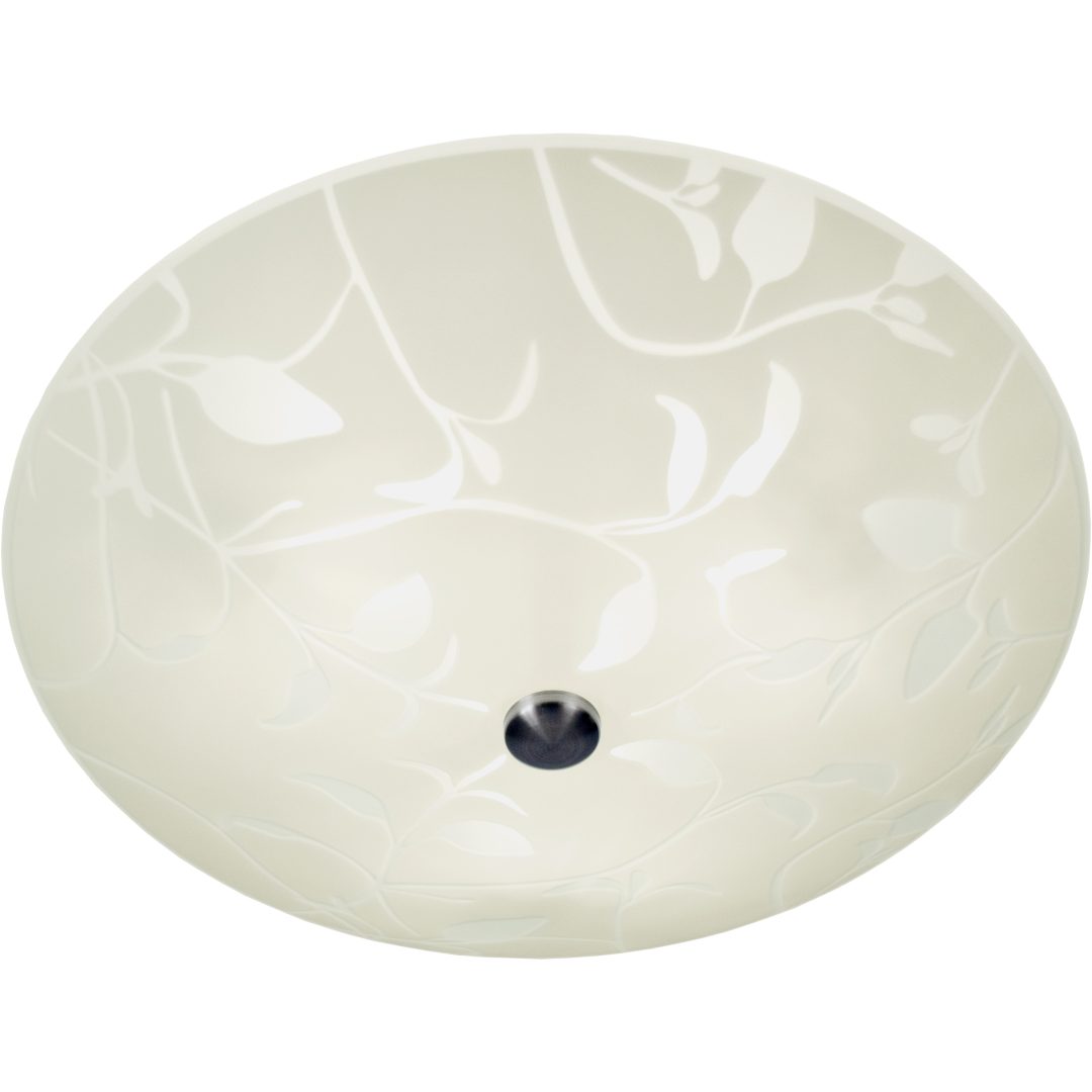 Bladverk Plafond 42cm Vit/stål ANETA HOME Sockel E14 Vit /Stål