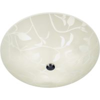 Bladverk Plafond 42cm Vit/stål ANETA HOME