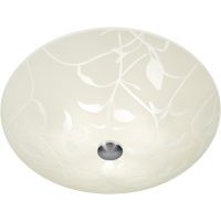 Bladverk Plafond 50cm, Vit/stål ANETA HOME