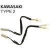 Blinkers Adapterkabel - Kawasaki Typ 2 OXFORD Kawasaki Typ 2 – miniatyr 1
