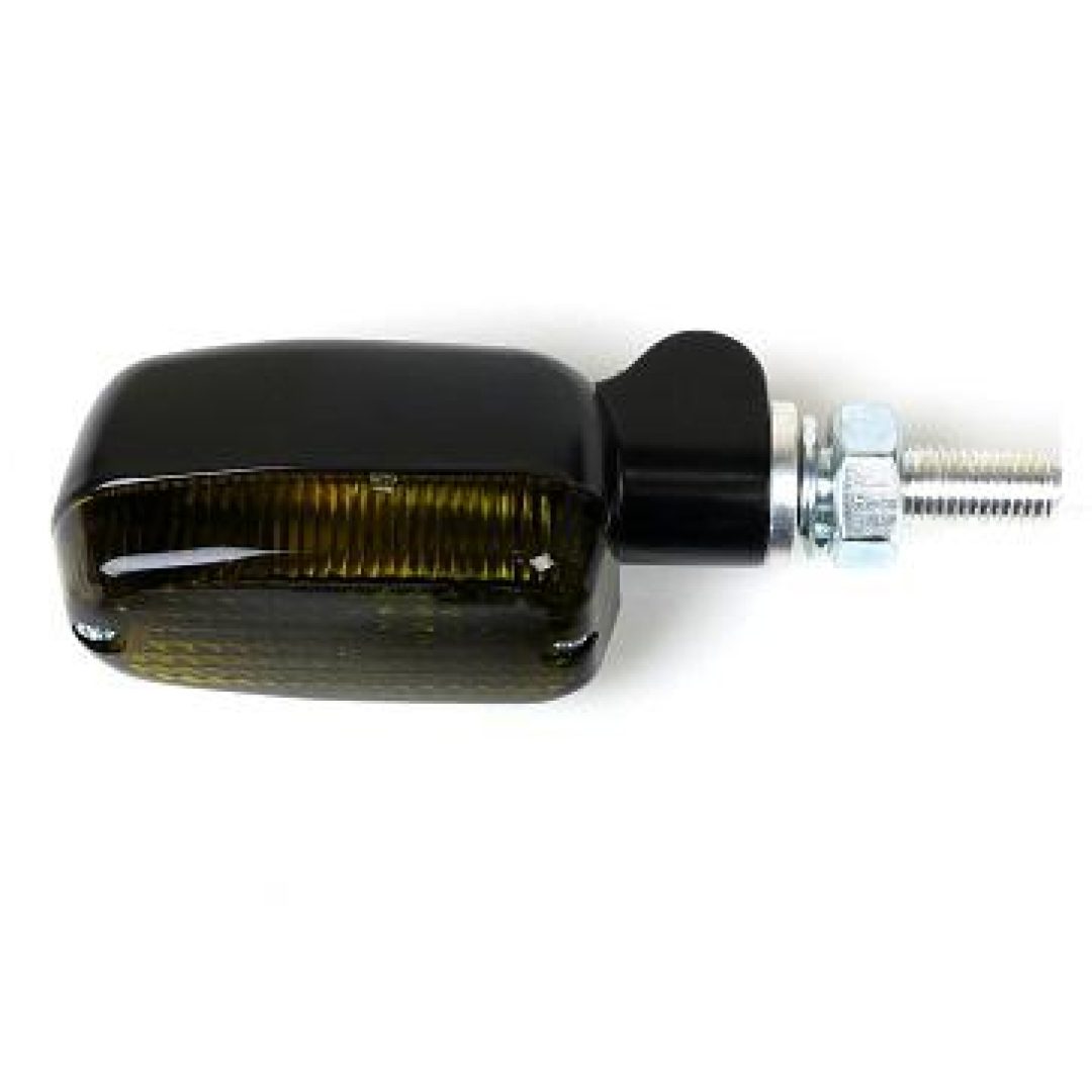 Blinkers Aluminium Body Smoke/Svart/Satin K&S Technologies MARKR LGHT S/F SMK/BLK