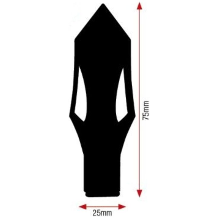 Blinkers Arrow Led Svart Universal V PARTS Svart – bild 2