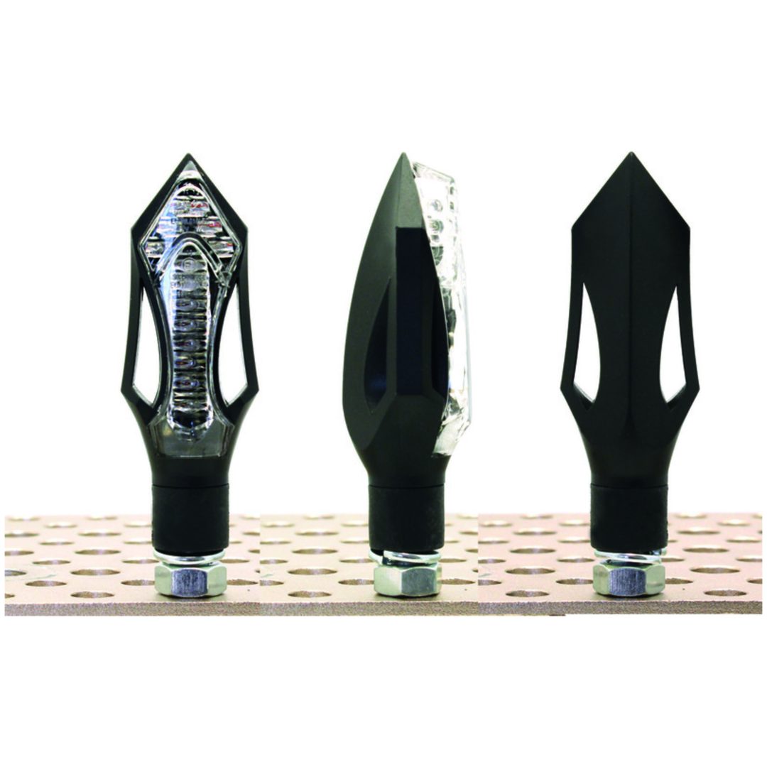 Blinkers Arrow Led Svart Universal V PARTS Svart