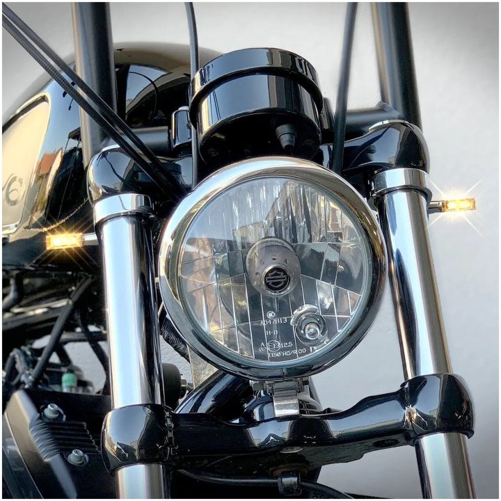 Blinkers Blokk-line Micro Led Krom HEINZ BIKES Blinkers – bild 3