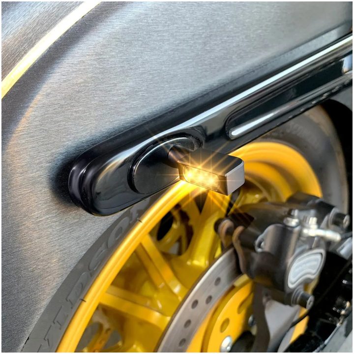 Blinkers Blokk-line Micro Led Svart HEINZ BIKES Blinkers – bild 2