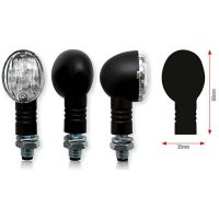 Blinkers Bullet Led Svart Universal BIHR
