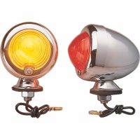 Blinkers Bullet Marker Orange/Krom DRAG SPECIALTIES