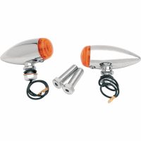 Blinkers Bullet Orange/Krom PRO-ONE PERF.MFG.