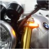 Blinkers Classic Gaffelben 39/41mm Heinz Bikes Svart / par – miniatyr 2