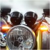 Blinkers Classic Gaffelben 39/41mm Heinz Bikes Svart / par – miniatyr 3