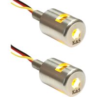 Blinkers Clear/Guld 3 Beam Bolt Lights K+S TECHNOLOGIES