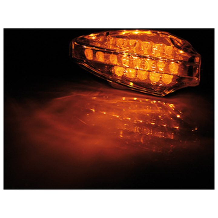 Blinkers Como LED Svart/Transparent HIGHSIDER – bild 4