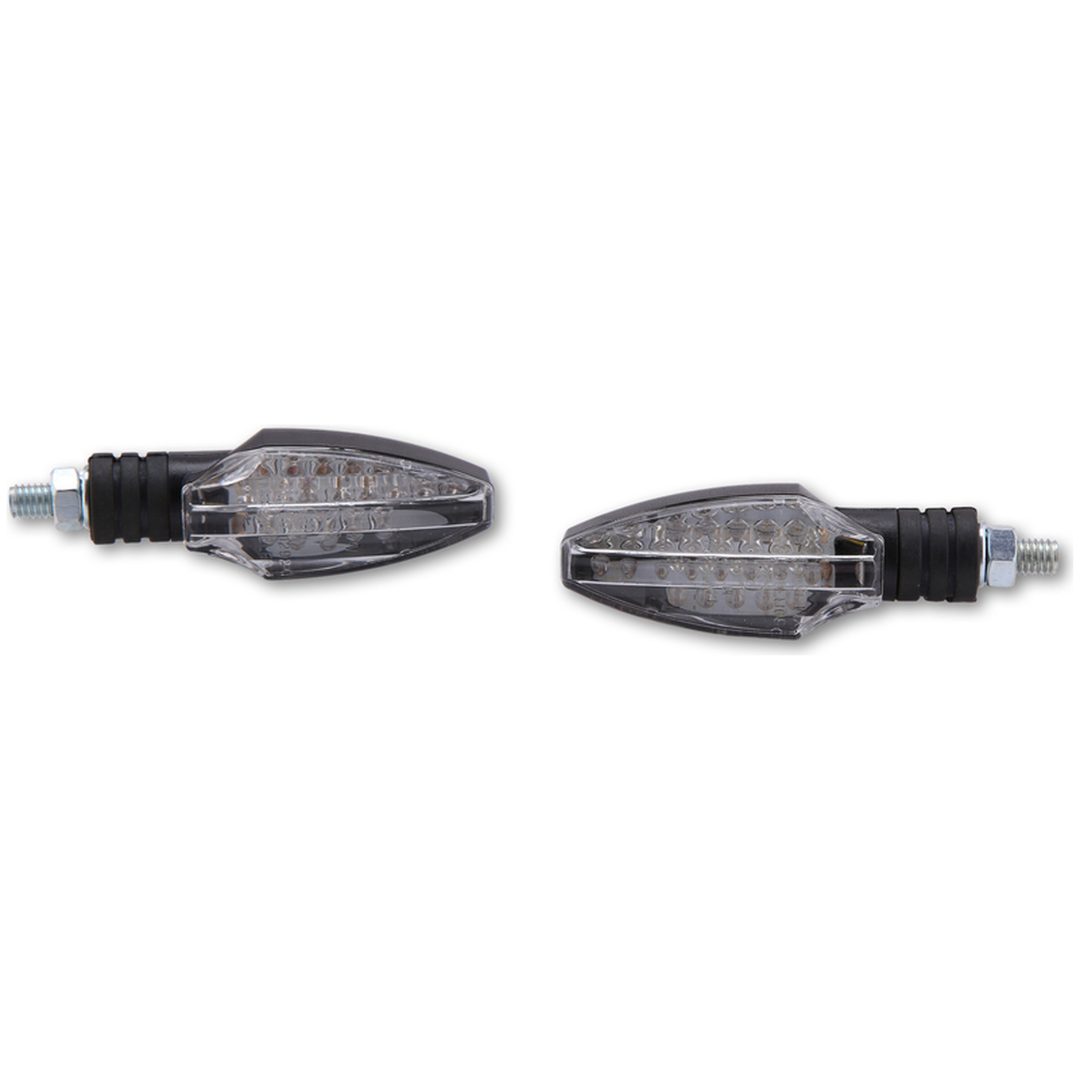 Blinkers Como LED Svart/Transparent HIGHSIDER