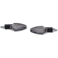 Blinkers Como LED Svart/Transparent HIGHSIDER