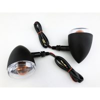 Blinkers E-marked Aluminium Svart/Klar K&S Technologies