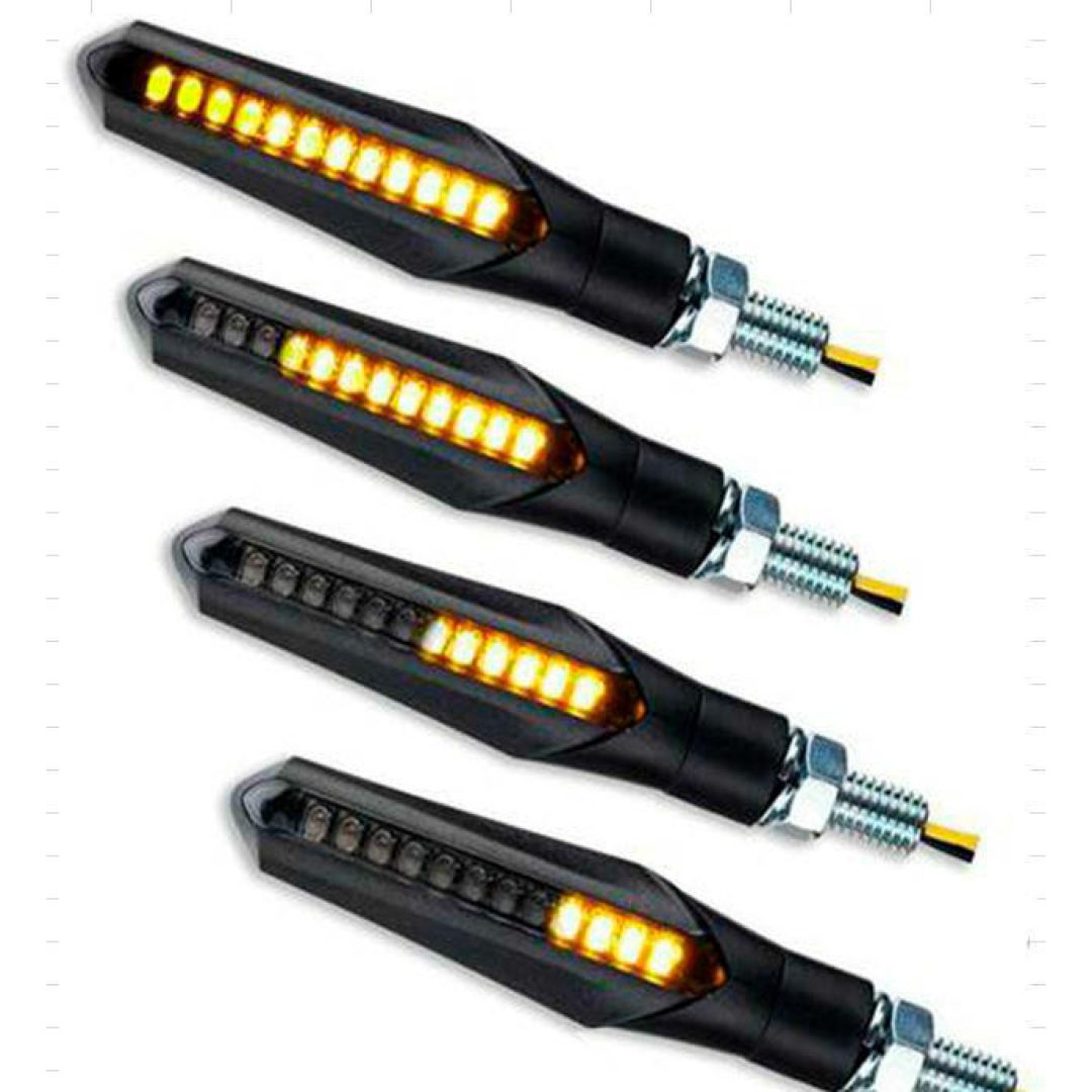 Blinkers E-marked Rökfärgad/Svart PARTS EUROPE Blinkers