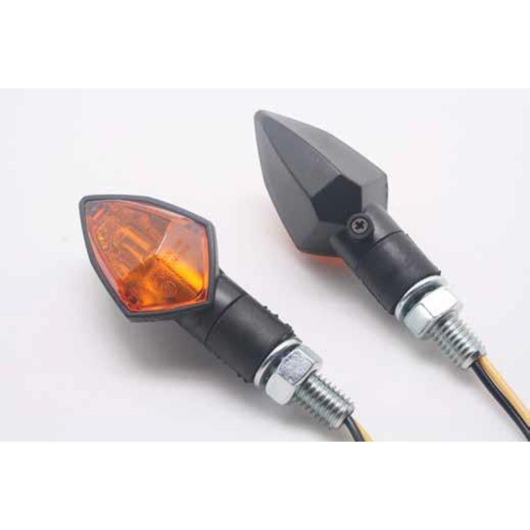 Blinkers E-märkta Amber/Svart PARTS EUROPE Blinkers