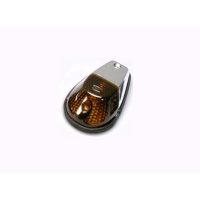 Blinkers Flush Mount Marker Lights Rökfärgad/Krom K&S Technologies