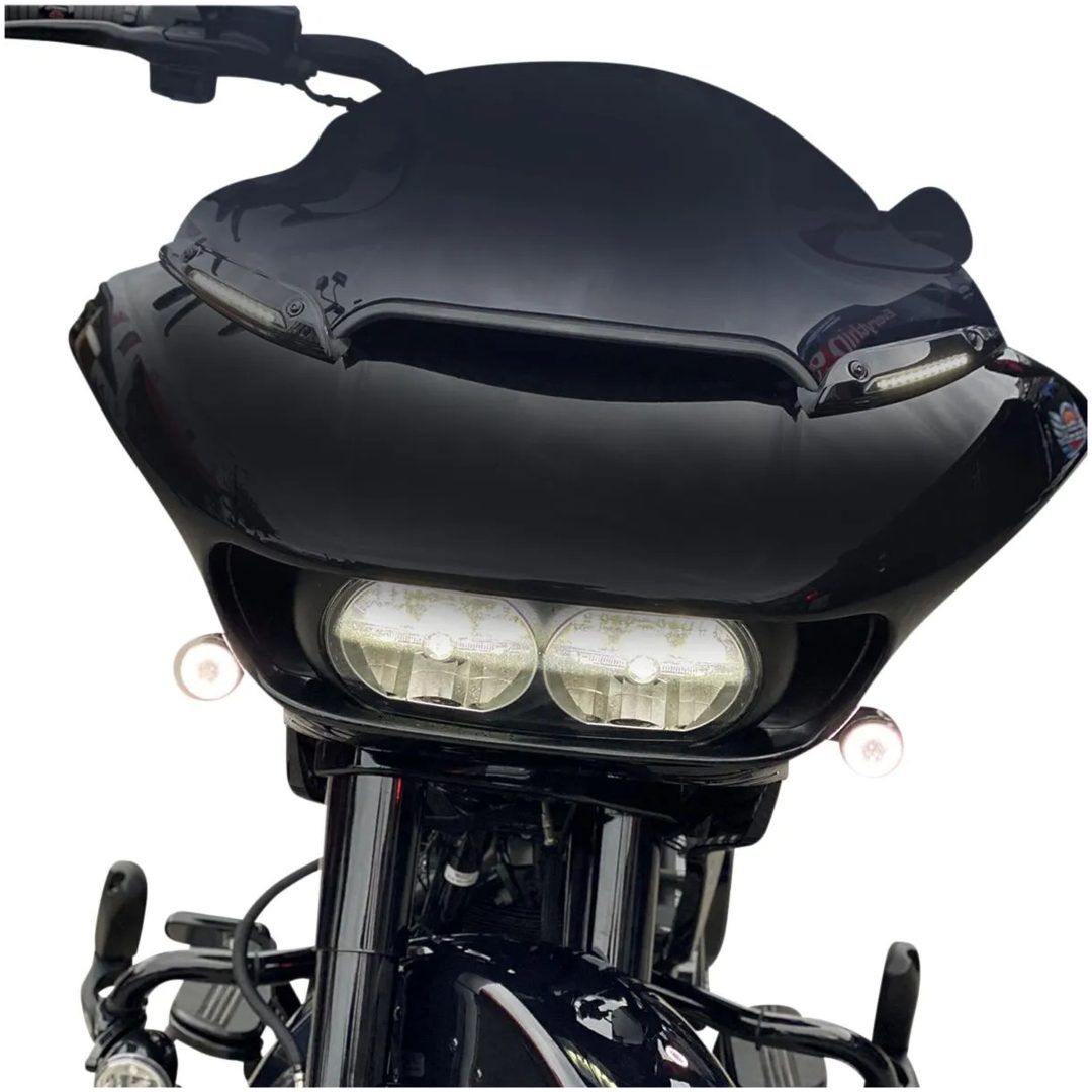 Blinkers Genesis® 4 Dynamic Led Rökfärgad/Svart CUSTOM DYNAMICS Vindrutelist – bild 7