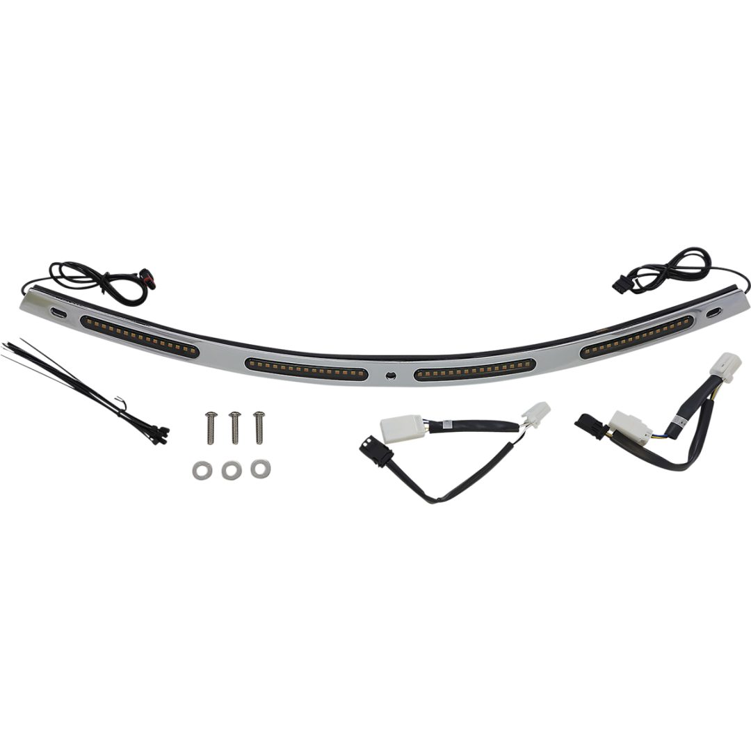 Blinkers Genesis® 4 Dynamisk Led Rökkrom CUSTOM DYNAMICS Vindrutelist