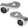 Blinkers Handtagsmonterade Nano Serien Bärnstensfärgad/Klar/Krom HEINZ BIKES Blinkers – miniatyr 3