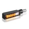 Blinkers Led 2-i-1 E-märkt Bärnstensfärgad/Vit/Svart HEINZ BIKES Blinkers – miniatyr 1