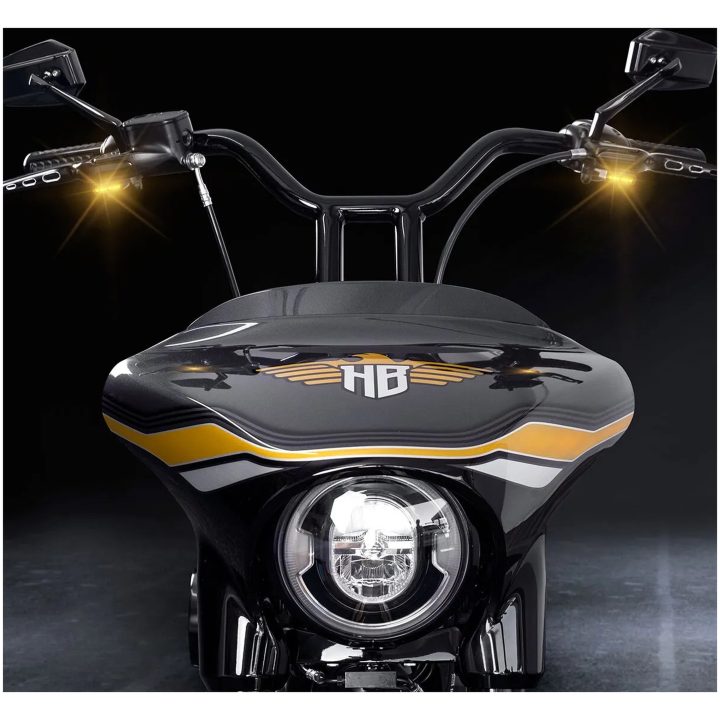 Blinkers Led Amber/Krom HEINZ BIKES Blinkers – bild 4
