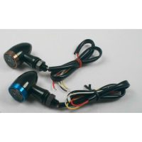 Blinkers Led Bullet Rökfärgad/Svart PARTS EUROPE