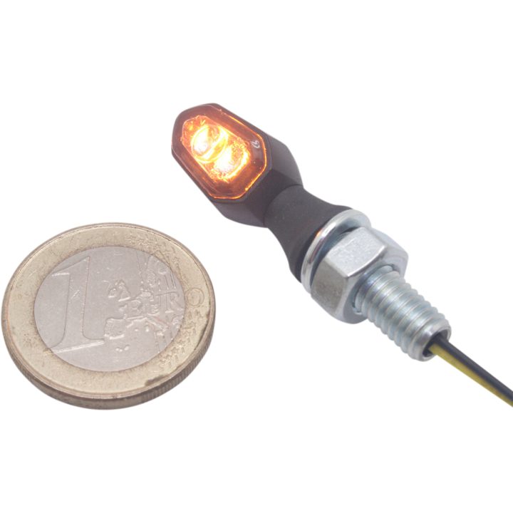 Blinkers Led E-märkt Rökfärgad/Svart PARTS EUROPE Blinkers – bild 2