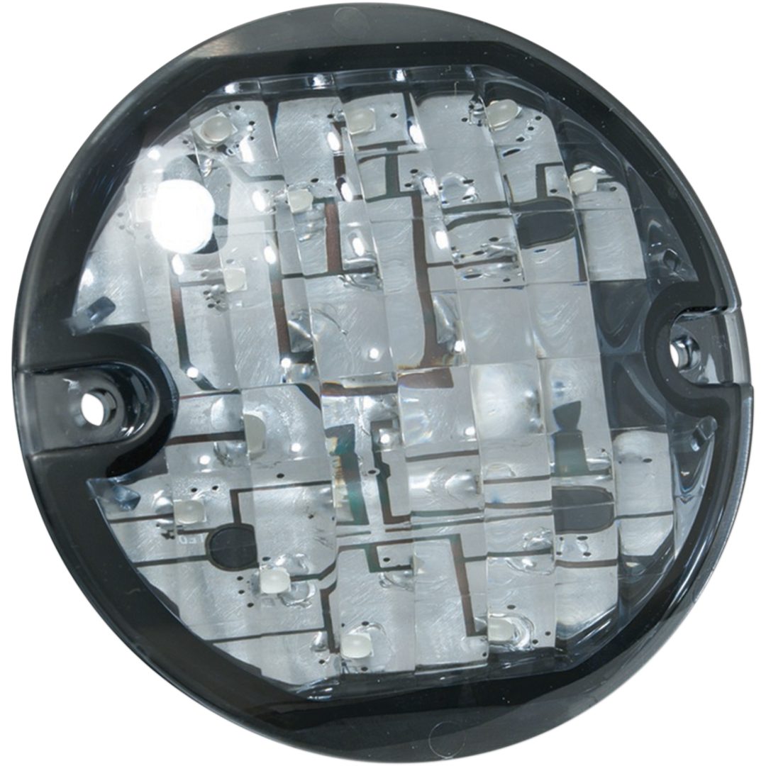 Blinkers Led Fram Rökfärgad/Orange KURYAKYN LIGHT FLAT FRT SMOKE – bild 2