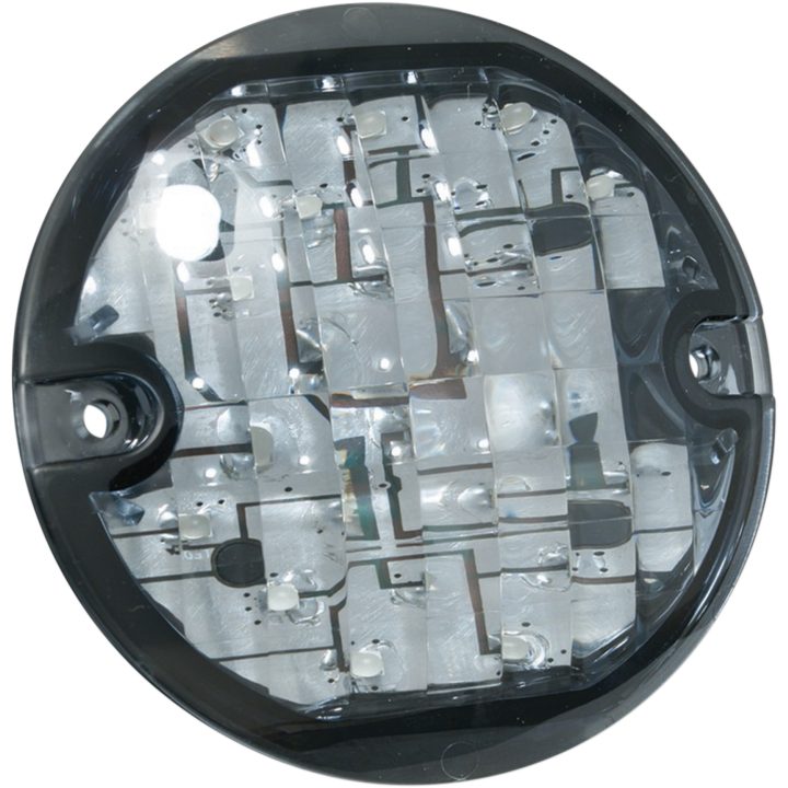Blinkers Led Fram Rökfärgad/Orange KURYAKYN LIGHT FLAT FRT SMOKE – bild 2
