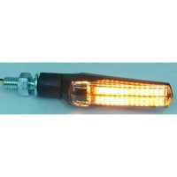 Blinkers Led Light Guide E-märkt Rökfärgad/Svart PARTS EUROPE