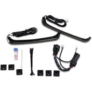 Blinkers Led Low-profile Bagz™ Accent Lights Rökfärgad/Röd CUSTOM DYNAMICS