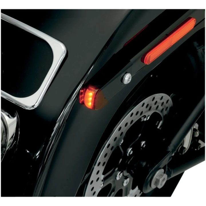 Blinkers LED Röd Rökfärgad ALLOY ART – bild 2