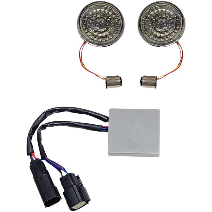Blinkers Led Smart 1157 Bullet Rökfärgade CUSTOM DYNAMICS Blinkers – bild 3