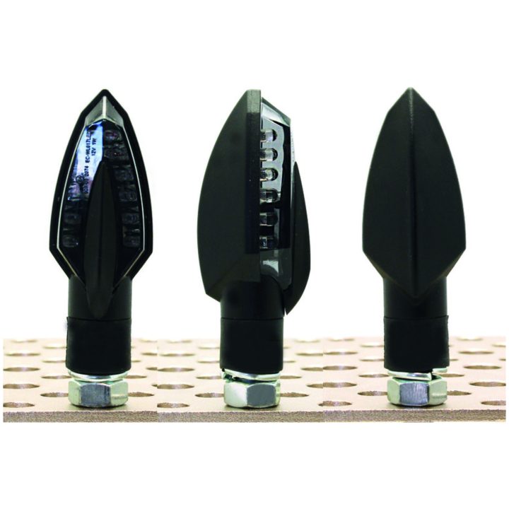 Blinkers Led Spjut Svart Universal V PARTS Svart – bild 2