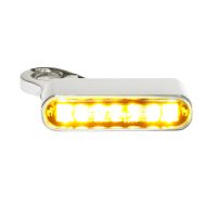 Blinkers Led Styre Klar/Krom/Natur HEINZ BIKES