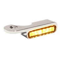 Blinkers Led Styre Klar/Krom/Natur HEINZ BIKES