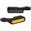 Blinkers LED Styre Svart/Klar HEINZ BIKES – miniatyr 1