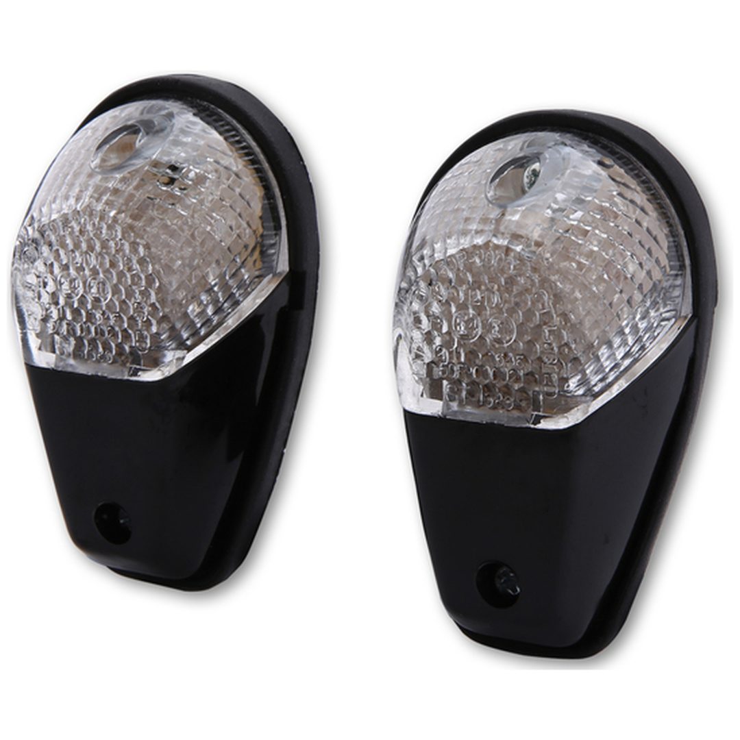 Blinkers LED Svart/Transparent HIGHSIDER