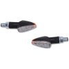 Blinkers LED Svart/Transparent HIGHSIDER – miniatyr 2