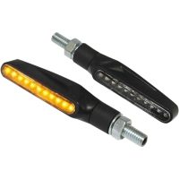 Blinkers Led Universal E-märkt Klar/Svart/Matt PARTS EUROPE
