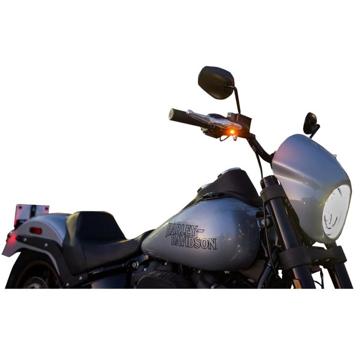 Blinkers Legit Elypse 2-1 Led Svart/Anodiserad KODLIN MOTORCYCLE Blinkers – bild 2