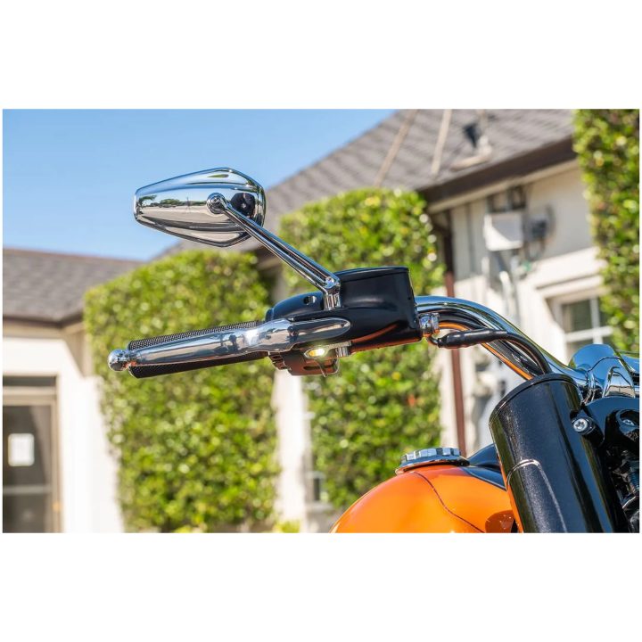 Blinkers Legit Elypse 2-1 Led Svart/Anodiserad KODLIN MOTORCYCLE Blinkers – bild 5