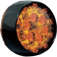 Blinkers Lens Bull Led Amb Svart KURYAKYN