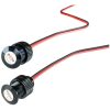 Blinkers Lightning Boltz Röda Led Klart/Svart PAUL YAFFE BAGGER NATION Ljuskit – miniatyr 1