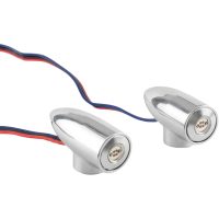 Blinkers Lightning Bullets Run/Turn Led Krom PAUL YAFFE BAGGER NATION